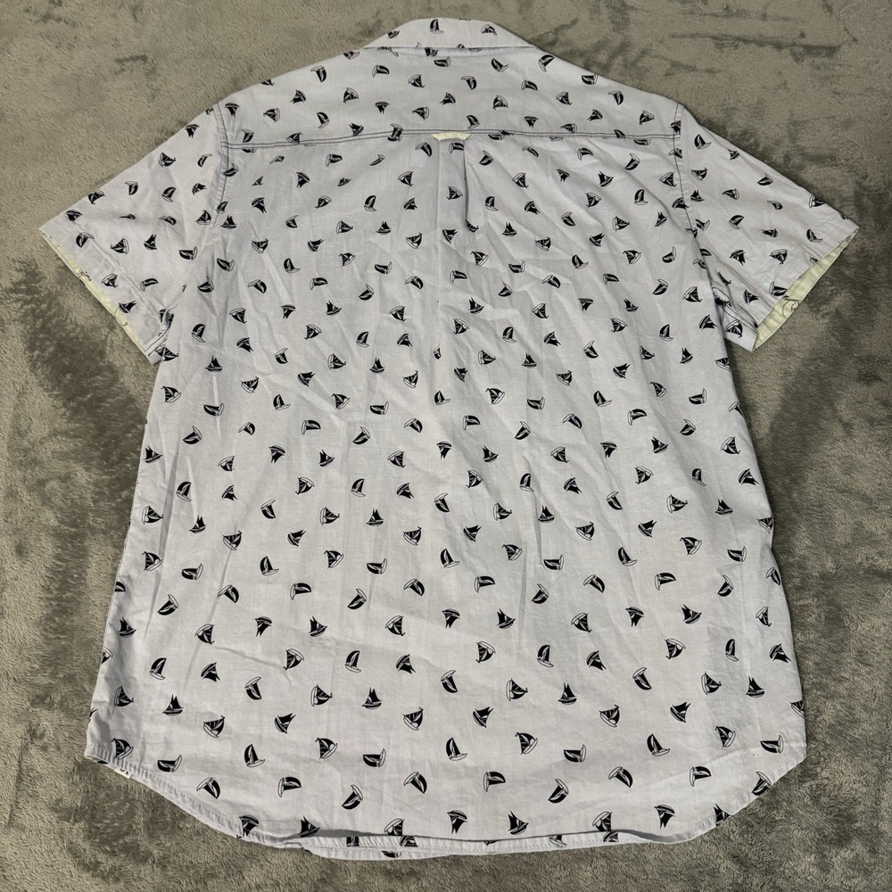 Sovereign Code Sailboat Button Down‎ Flamingo Fli… - image 6